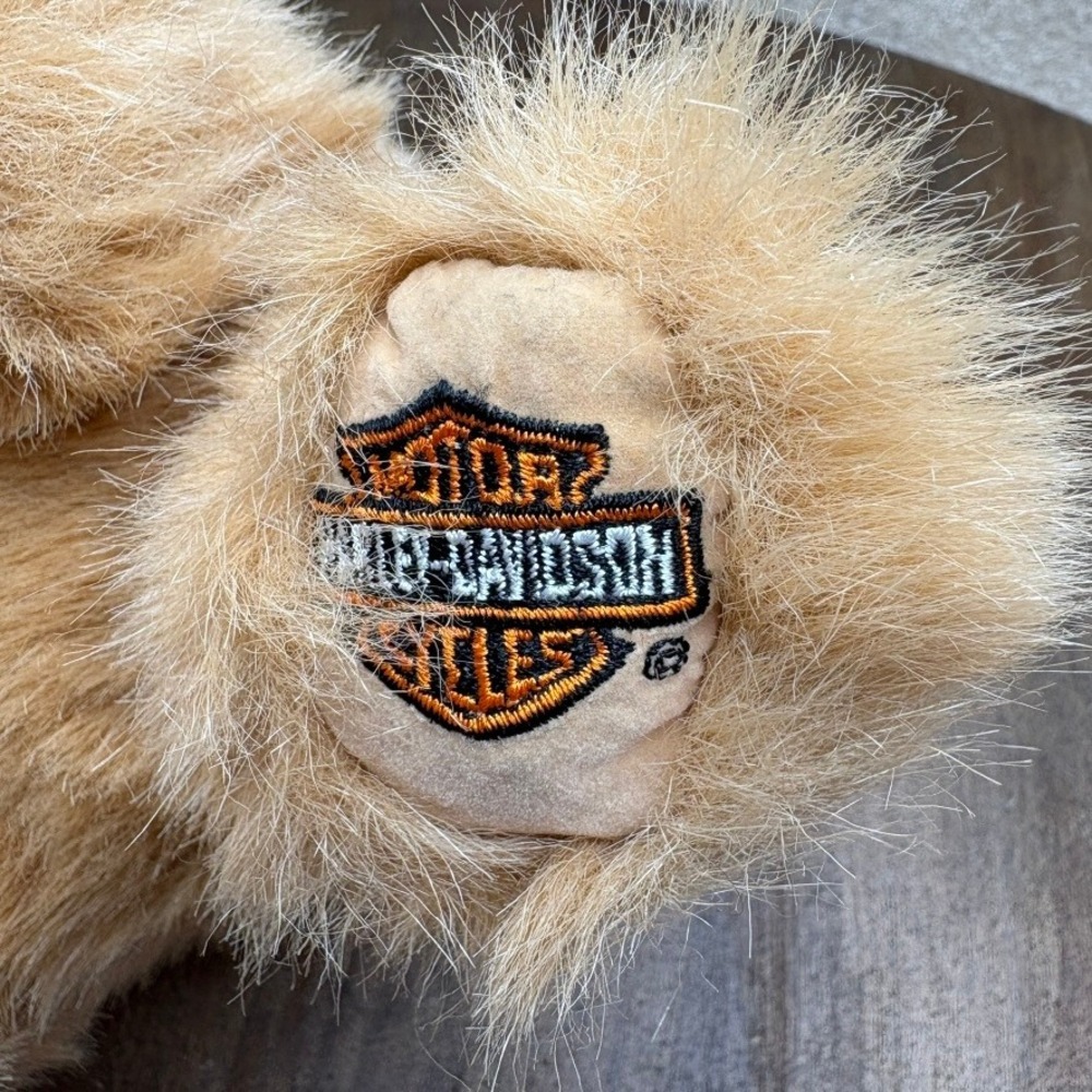 Vintage 2000 Harley Davidson Teddy Bear Motorcycles Plush Stuffed Animal - Picture 4 of 10